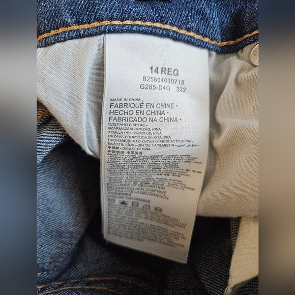 Levi's Silvertab Mini Mom Tapered Slim Jeans 26 - Picture 9 of 10